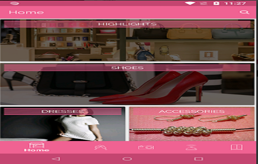 2Closets Ecommerce Mobile Application screenshot 1